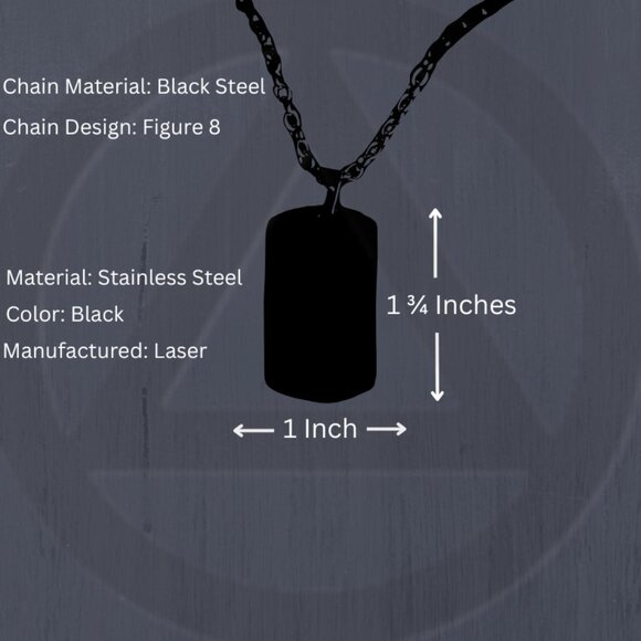 Sobriety Jewelry, Engraved Steel Alcoholics Anonymous AA Necklace Presentation - Picture 6 of 7